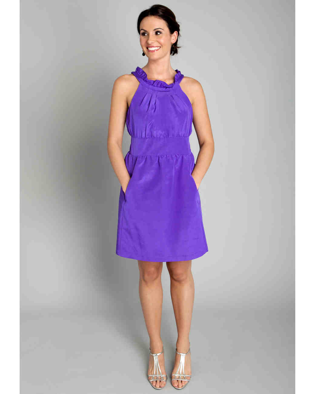 Jewel Tone Purple Dress